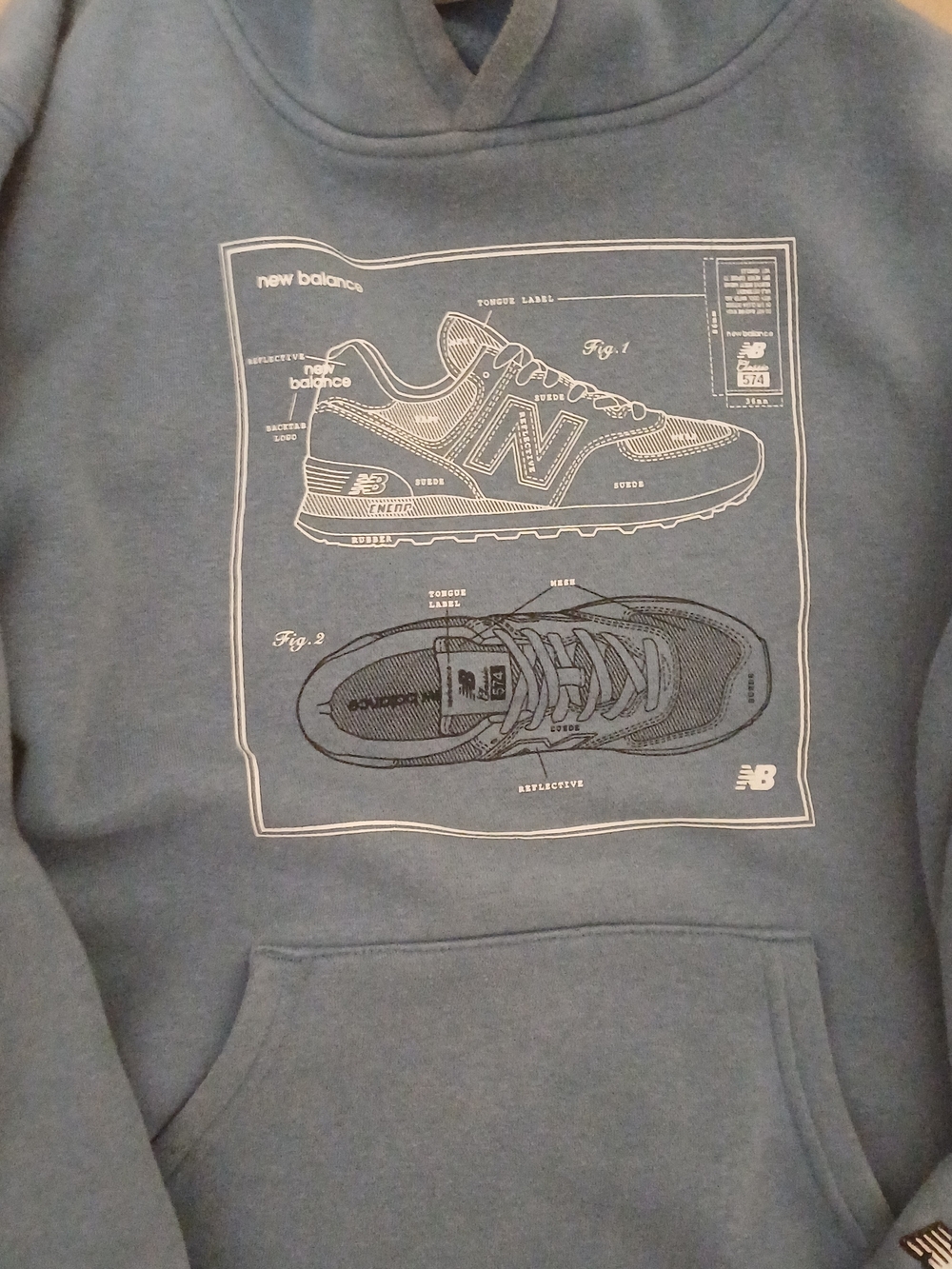 Blue New Balance Hoodie Desginer